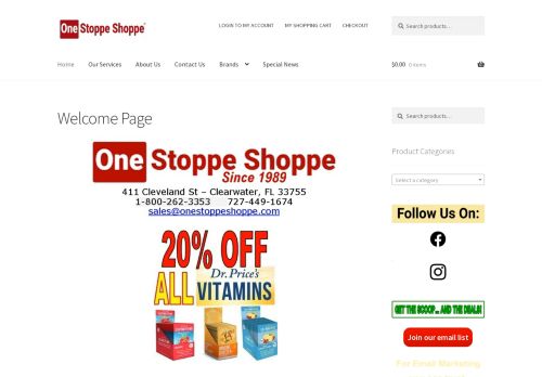 One Stoppe Shoppe capture - 2024-04-12 08:57:22
