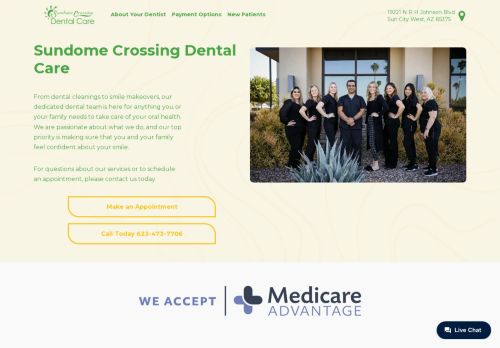 Sundome Crossing Dental Care capture - 2024-04-12 09:39:32