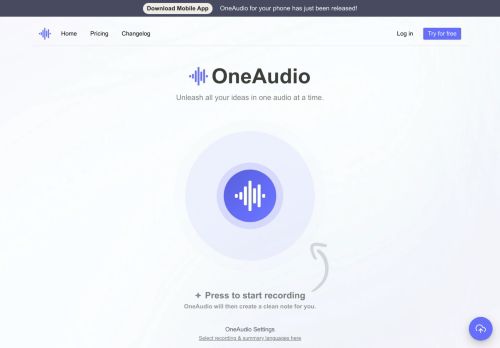 OneAudio AI capture - 2024-04-12 11:38:17