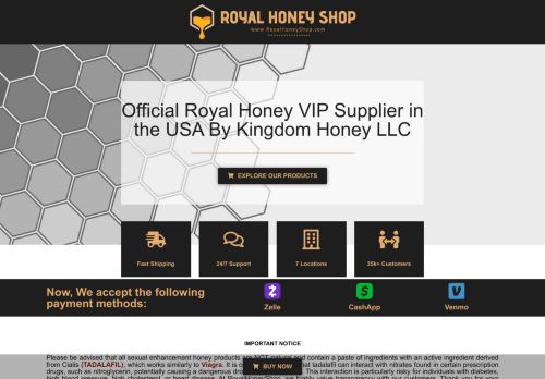Royal Honey Shop capture - 2024-04-12 14:22:44