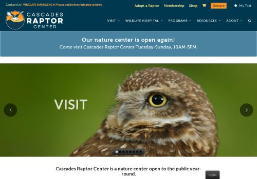 Cascades Raptor Center capture - 2024-04-12 16:14:09