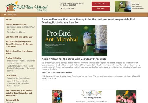 Wild Birds Unlimited Fort Collins capture - 2024-04-12 16:35:24