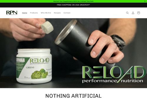 Reload Performance Nutrition capture - 2024-04-12 18:29:49