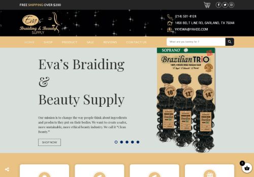 Eva's Braiding & Beauty Supply capture - 2024-04-12 19:00:27