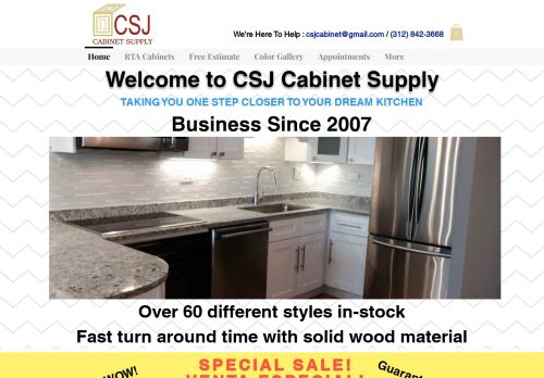 C S J Cabinet Supply capture - 2024-04-12 22:14:01