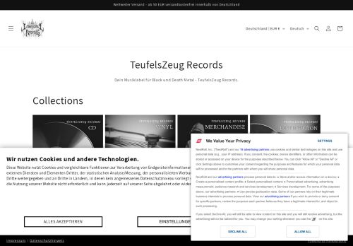 TeufelsZeug Records capture - 2024-04-13 01:44:17