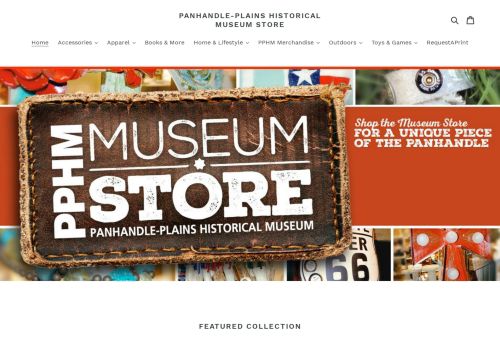Panhandle Plains Historical Museum Store capture - 2024-04-13 09:52:04