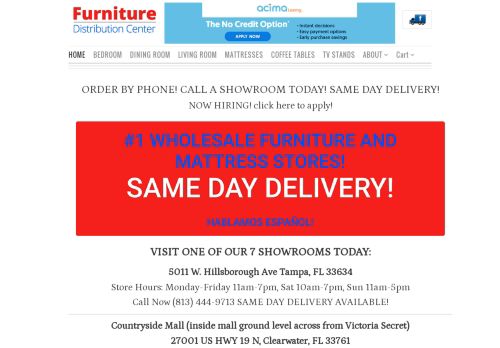 Furniture Distribution Center capture - 2024-04-13 13:41:45