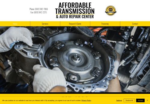 Affordable Transmission & Auto Repair Center capture - 2024-04-13 14:55:46
