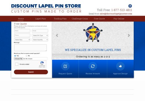 Discount Lapel Pin Store capture - 2024-04-13 19:01:07