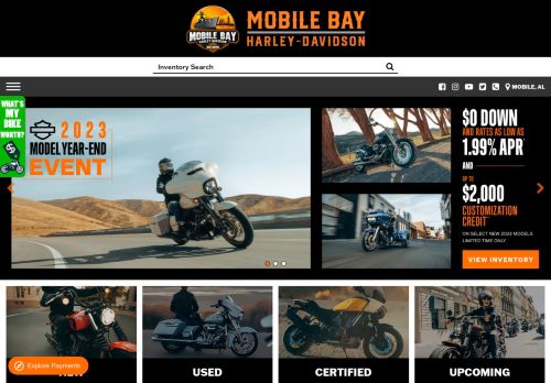 Mobile Bay Harley Davidson capture - 2024-04-13 19:42:06