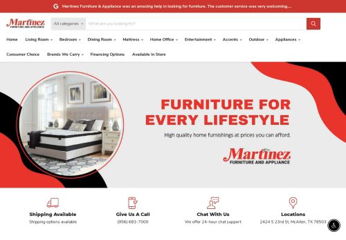 Martinez Furniture & Appliance capture - 2024-04-13 23:17:18