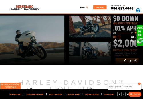 Desperado Harley-Davidson capture - 2024-04-14 09:54:40