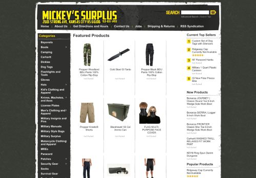 Mickey's Surplus capture - 2024-04-14 10:09:18