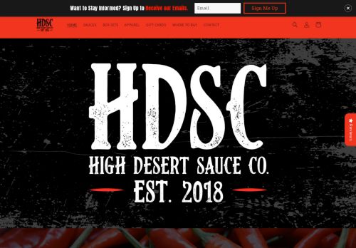 High Desert Sauce Co. capture - 2024-04-14 13:40:40