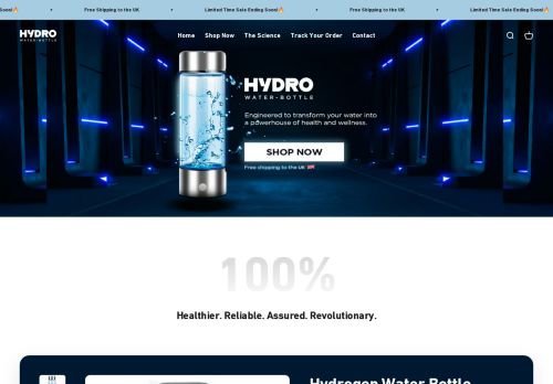 Hydrogen Water Bottle Uk capture - 2024-04-14 13:52:54