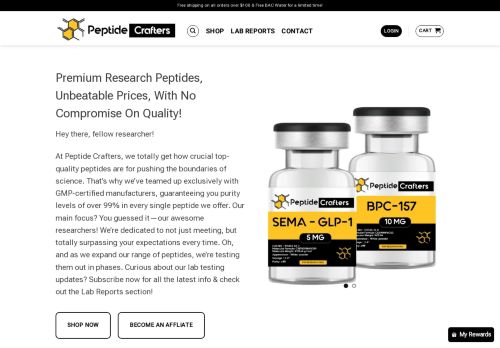 Peptide Crafters capture - 2024-04-14 19:34:10