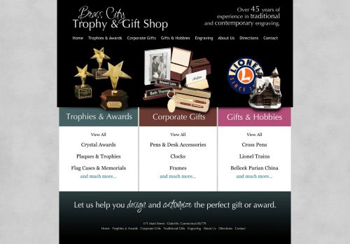 Brass City Trophy & Gift Shop capture - 2024-04-14 20:51:30