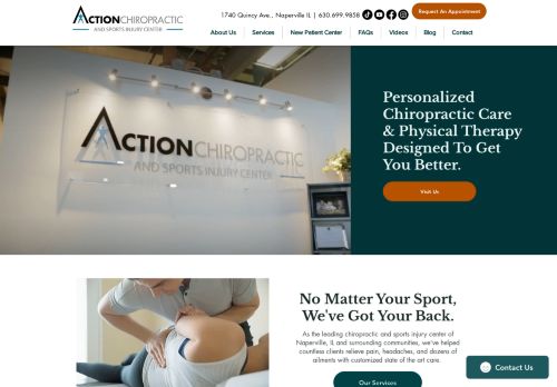 Action Chiropractic And Sports Injury Center capture - 2024-04-15 00:47:45
