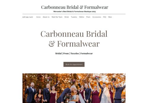 Carbonneau Bridal And Formalwear capture - 2024-04-15 07:10:17