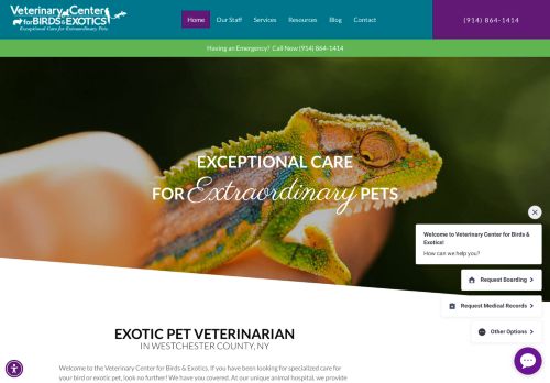 Veterinary Center For Birds & Exotics capture - 2024-04-15 07:29:31