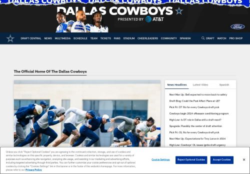 Dallas Cowboys Pro Shop capture - 2024-04-16 04:47:41