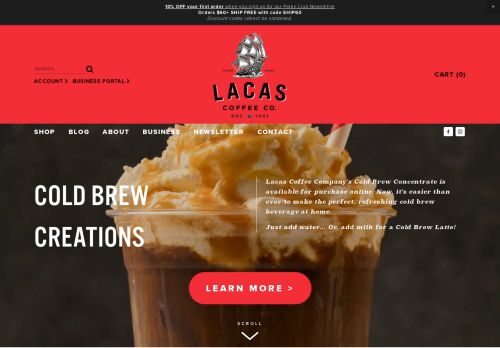 Lacas Coffee Company capture - 2024-04-18 11:07:12