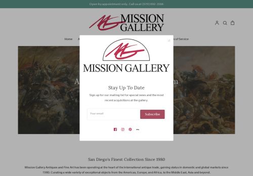 Mission Gallery Antiques capture - 2024-04-18 18:40:07
