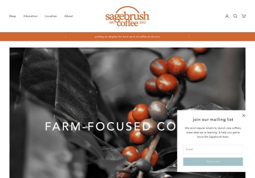 Sagebrush Coffee capture - 2024-04-18 20:55:02