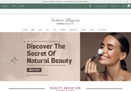 Southern Magnolia Mineral Cosmetics capture - 2024-04-20 02:39:18