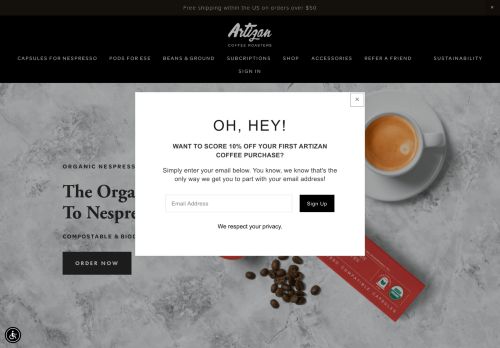 Artizan Coffee Company capture - 2024-04-20 02:49:25