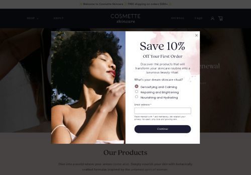 Cosmette Skincare capture - 2024-04-24 01:48:16