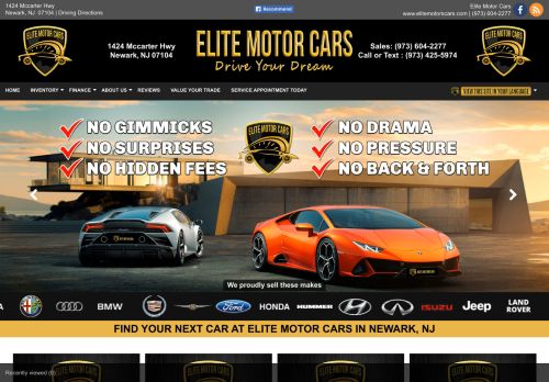 Elite Motor Cars capture - 2024-04-24 13:09:15