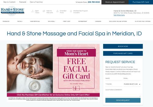 Hand & Stone Massage And Facial Spa In Meridian capture - 2024-04-24 13:34:00