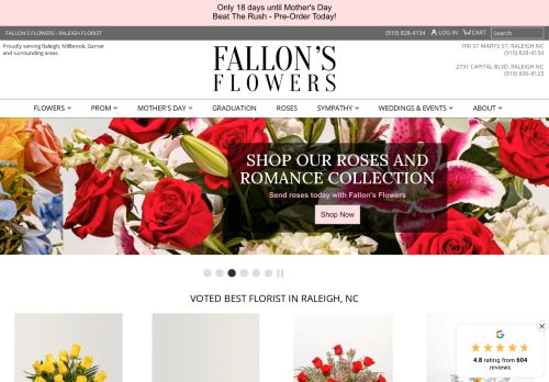 Fallon's Flowers of Raleigh capture - 2024-04-25 00:02:21