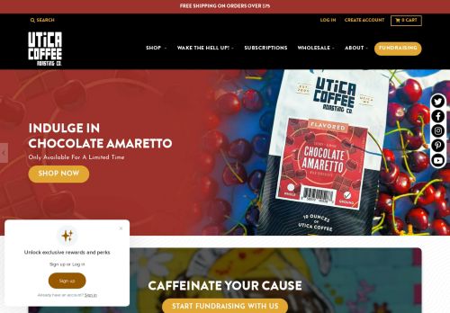Utica Coffee Roasting Co capture - 2024-04-25 02:26:22