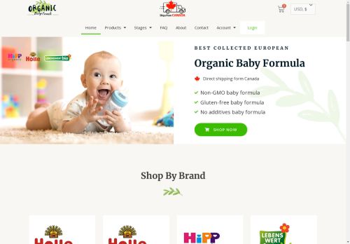 Organic Baby Formula CA capture - 2024-04-25 19:43:06