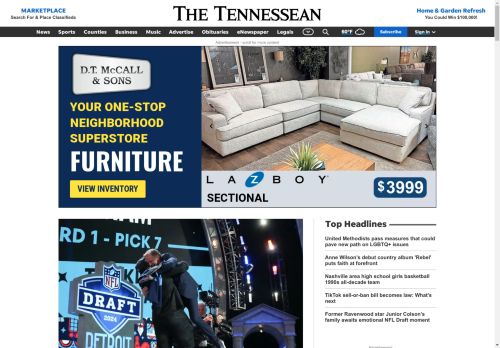 The Tennessean capture - 2024-04-26 01:57:16