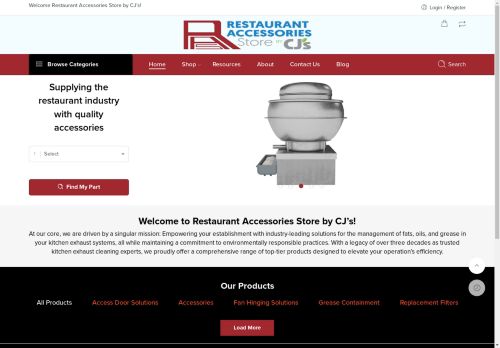Restaurant Accessories Store By Cjs capture - 2024-04-26 13:29:54