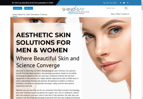 Shino Bay Cosmetic Dermatology & Laser Institute capture - 2024-04-26 13:44:44