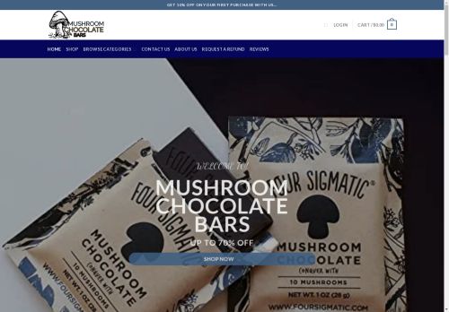 Mushroom Chocolate Bar Store capture - 2024-04-26 16:39:27