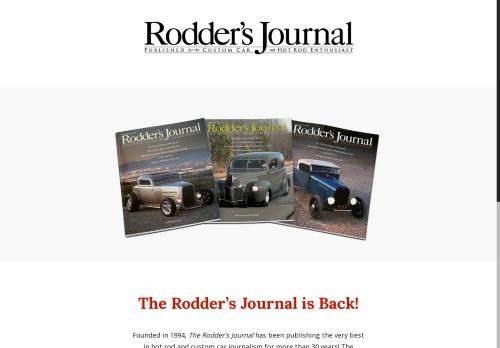 The Rodders Journal capture - 2024-04-26 17:38:05