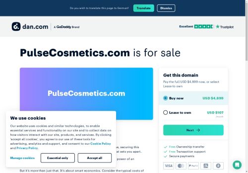 Pulse Cosmetics capture - 2024-04-29 07:31:09