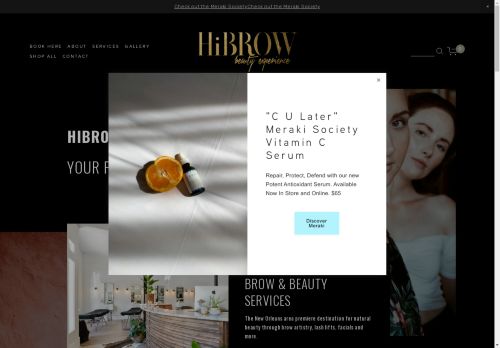 Hi-Brow Beauty Bar capture - 2024-04-29 13:36:14