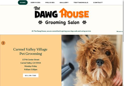 The Dawg House Grooming Salon capture - 2024-04-29 18:49:47