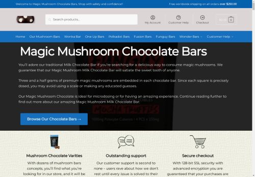 Magic Mushroom Chocolate Bars US capture - 2024-05-02 03:57:28