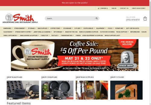 Smith Housewares & Restaurant Supply capture - 2024-05-22 12:26:15