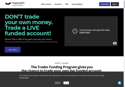 Trader Funding Program capture - 2024-05-22 15:11:43