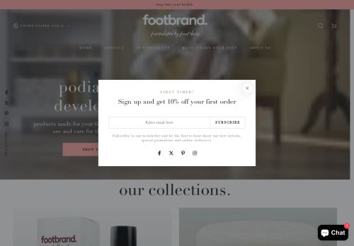 Footbrand | Products For Your Feet capture - 2024-05-22 21:55:36