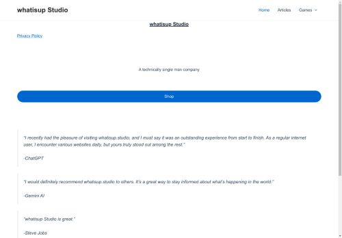Whatisup Studio capture - 2024-05-22 22:23:23